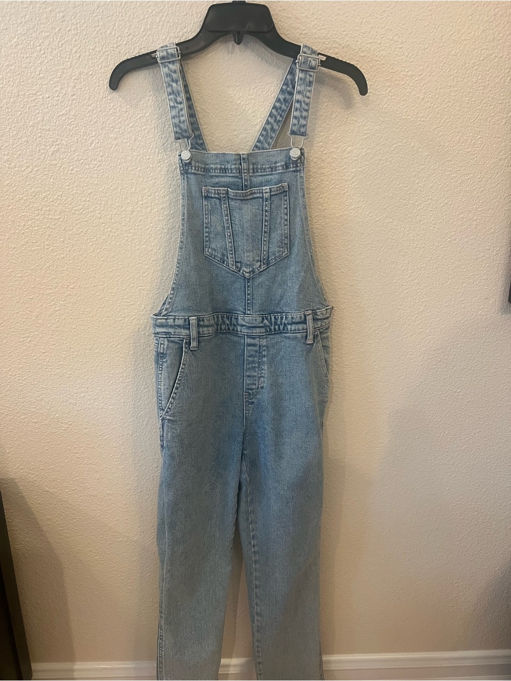 Old Navy Light Wash Blue Denim Overalls - Women's Jeans, Size Small